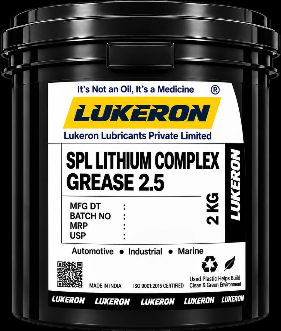 Lukeron SPL Lithium Complex Grease 2.5 Red Gel pack