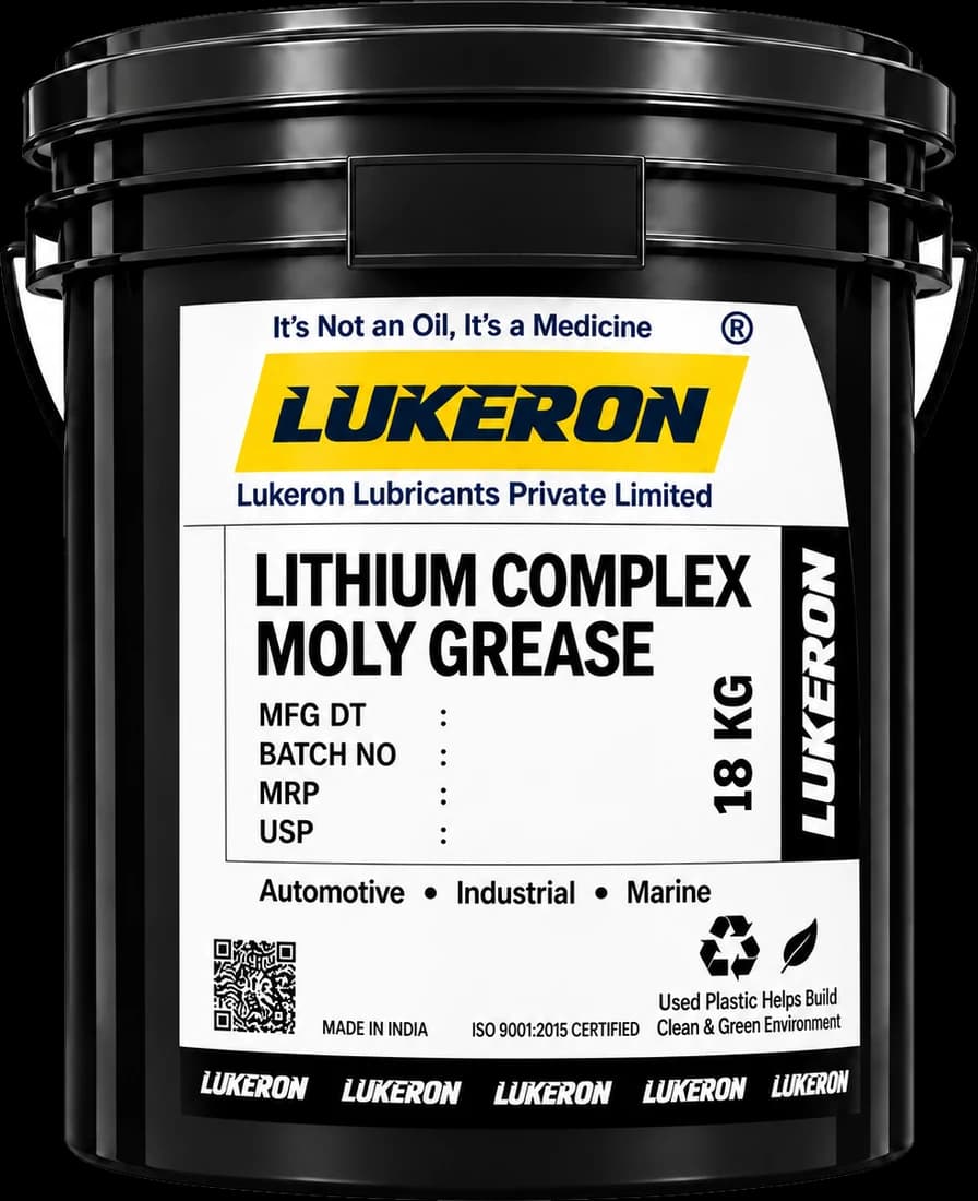 Lukeron Lithium Complex Moly Grease NLGI 3 — Drop Pt 230–250°C pack
