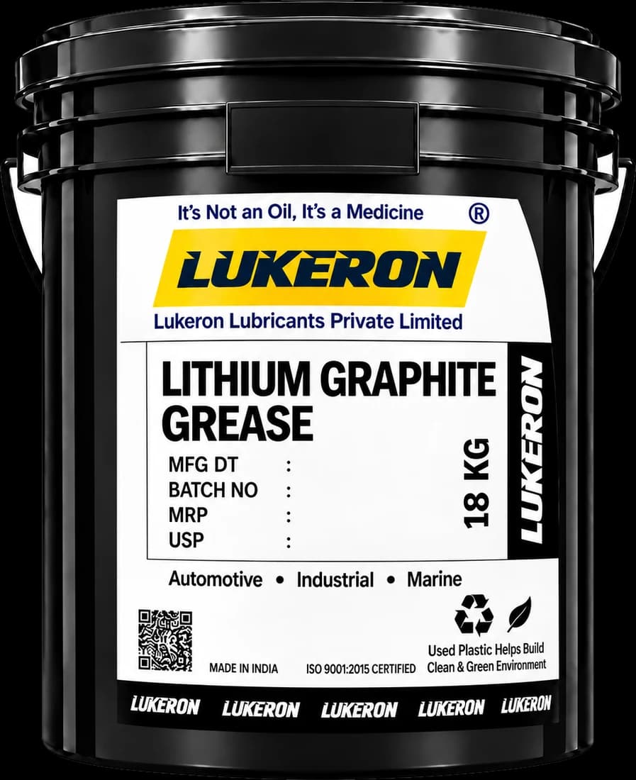 Lukeron Lithium Graphite Grease NLGI 3 — Drop Pt 190–205°C pack