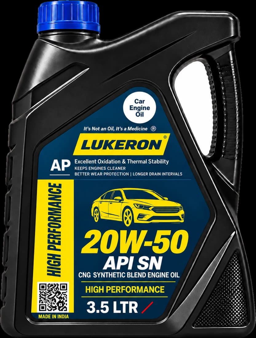 Lukeron SPL PCMO 20W-50 CNG API SN / Synthetic Blend pack